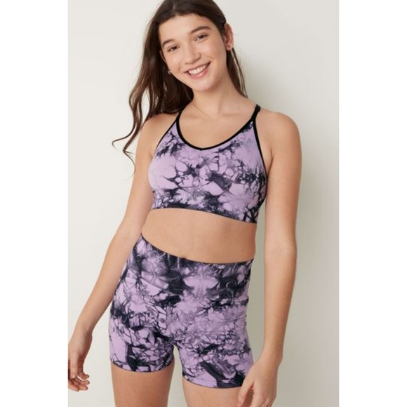 PINK Victoria's Secret Other - PINK Victoria's Secret Sports Bra, Lightly Lined, Women's XS, Purple Tie Dye